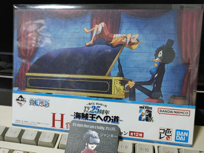 One Piece Animation Cel Print Style Scene Board 25th Luffy Brook F Japan Limited