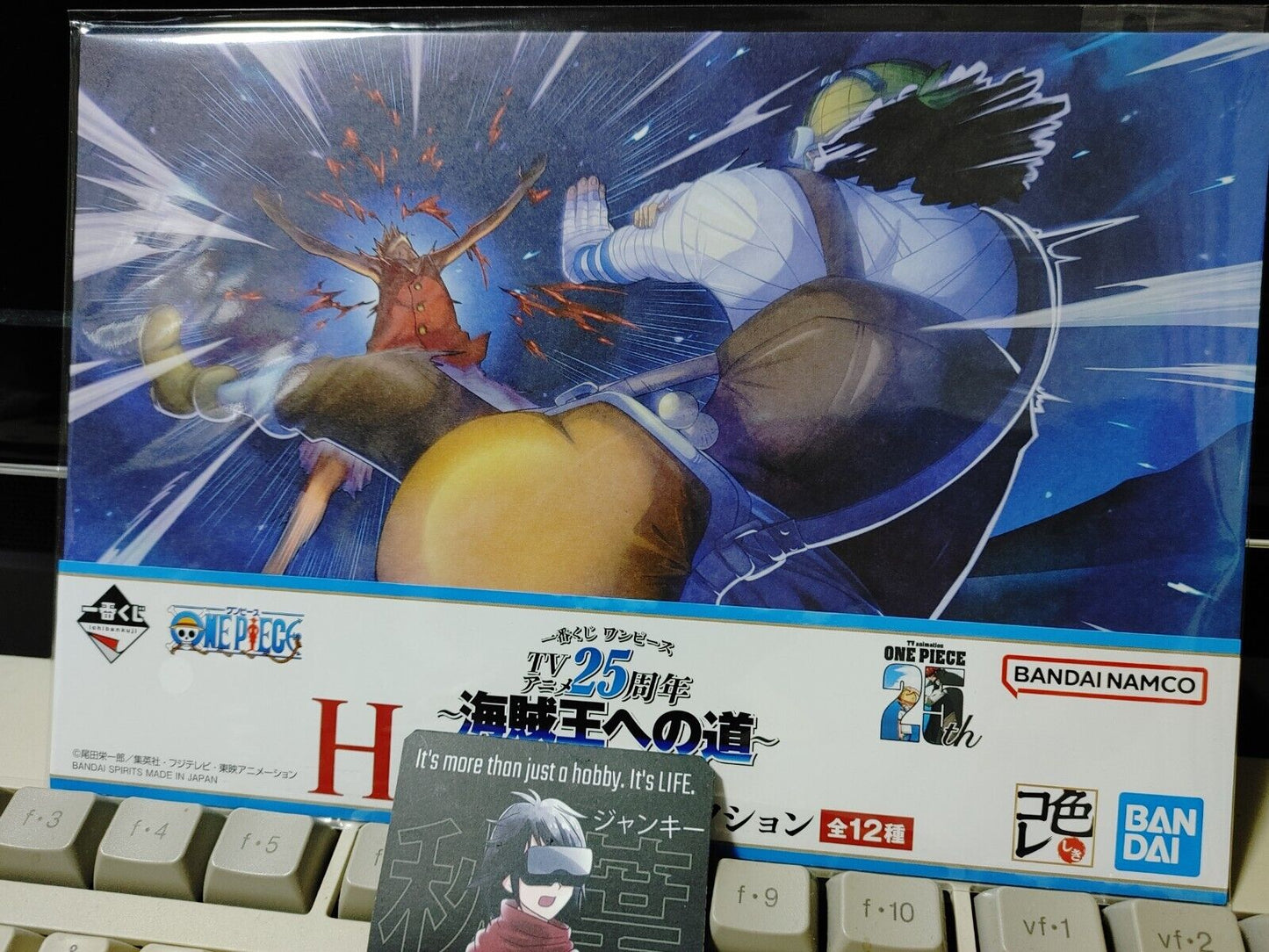 One Piece Animation Cel Print Style Scene Board 25th Luffy Usopp J Japan Limited