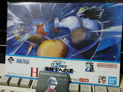 One Piece Animation Cel Print Style Scene Board 25th Luffy Usopp J Japan Limited