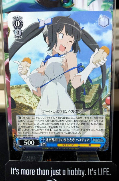 Weiss Schwarz Is It Wrong To Pick Up Girls In A Dungeon Hestia DDM/S88-T10 JAPAN