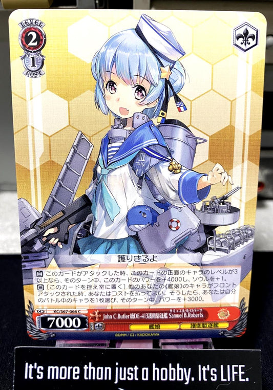 Weiss Schwarz Kancolle Kantai Collection Samuel B. Roberts KC/S67-066 Card JAPAN