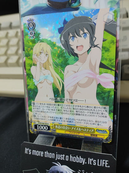 Weiss Schwarz Is It Wrong To Pick Up Girls In A Dungeon Ais Hestia DDM/S88-004 R