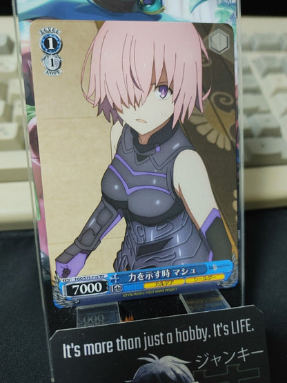 Weiss Schwarz FGO Fate FGO/S75-T16 Card Mash Shielder JAPAN Release