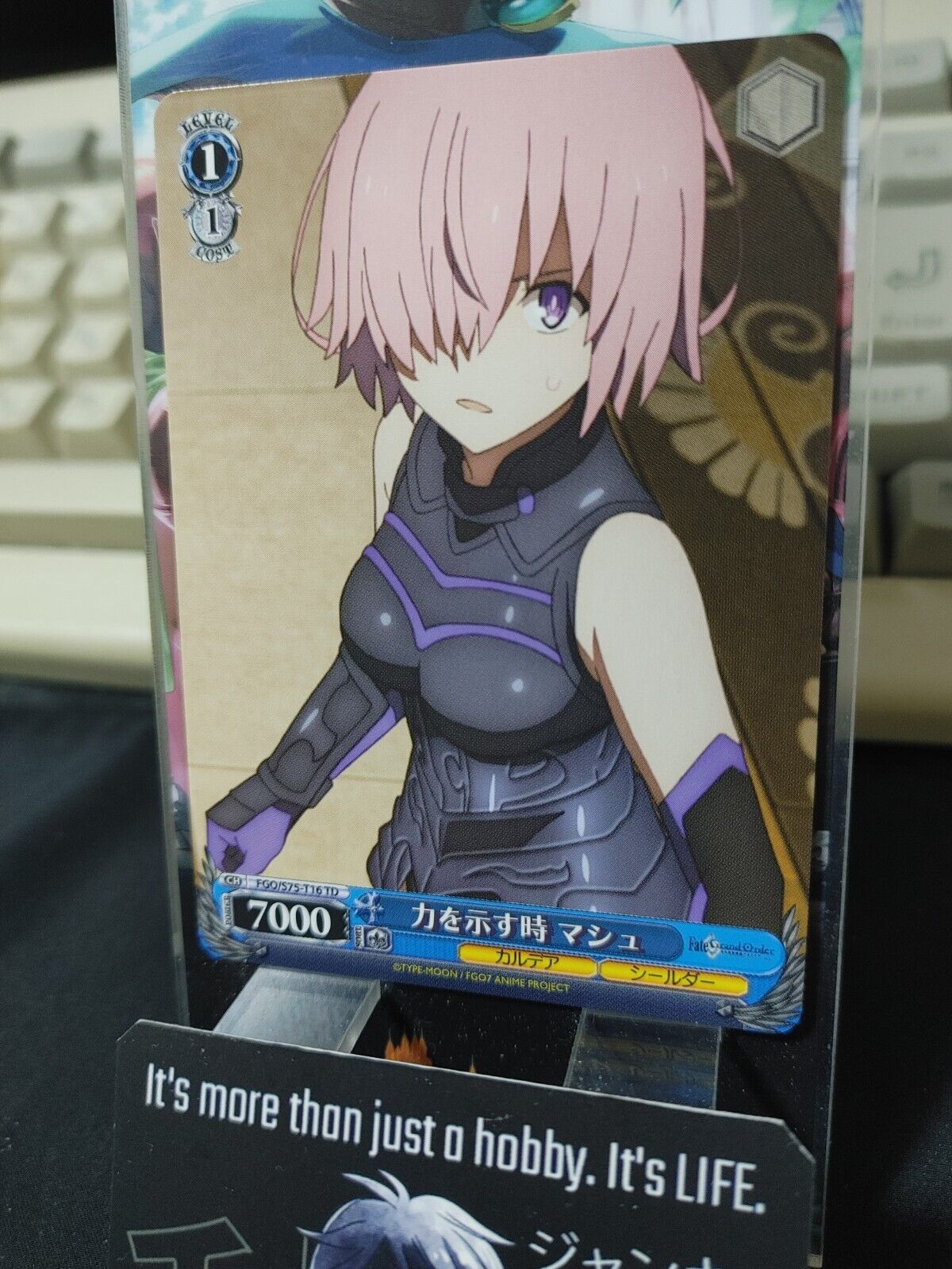 Weiss Schwarz FGO Fate FGO/S75-T16 Card Mash Shielder JAPAN Release