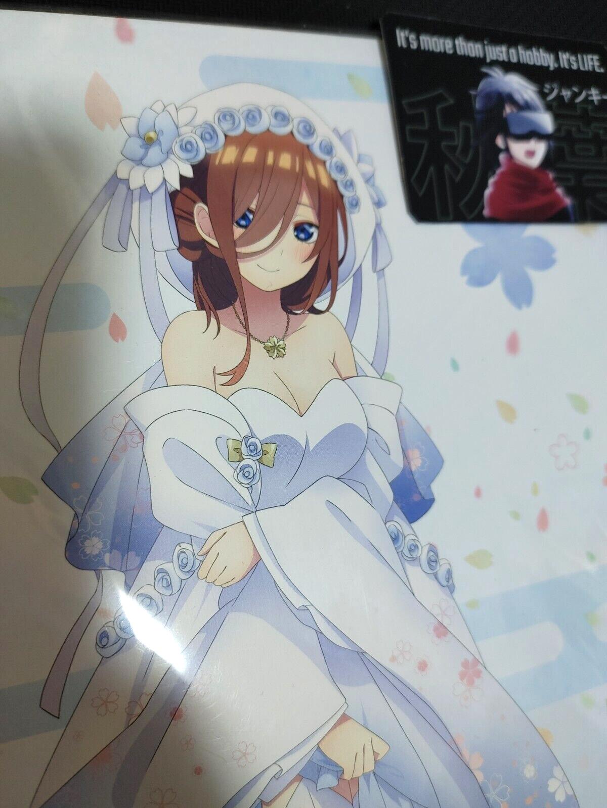 Quintessential Quintuplets Anime MIku Nakano Bride Design Board B Japan