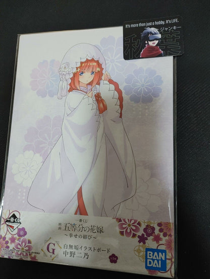 Quintessential Quintuplets Anime Nino Nakano Bride Design Board B Japan