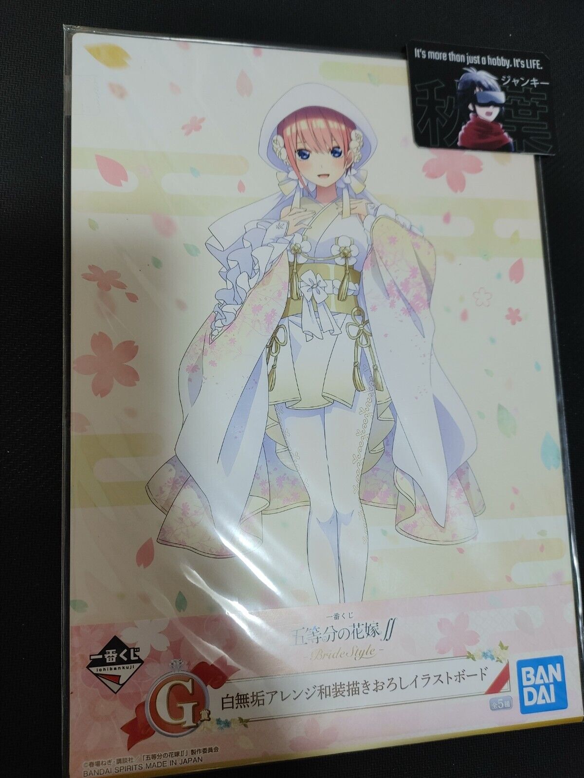 Quintessential Quintuplets Anime Ichika Nakano Bride Design Board B Japan