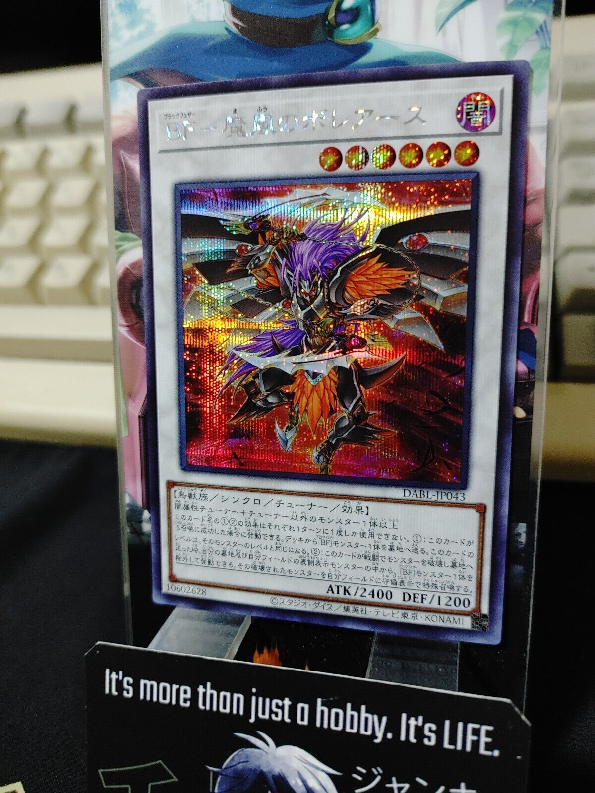 Blackwing - Boreastorm the Wicked Wind DABL-JP043 Secret Rare Yugioh OCG JAPAN