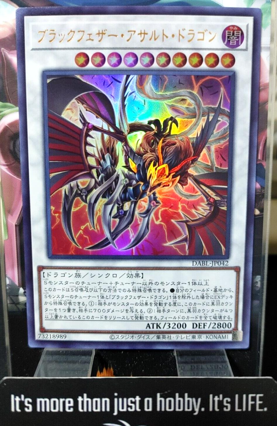 Black-Winged Assault Dragon DABL-JP042 Ultra Rare Yu-Gi-Oh OCG JAPAN