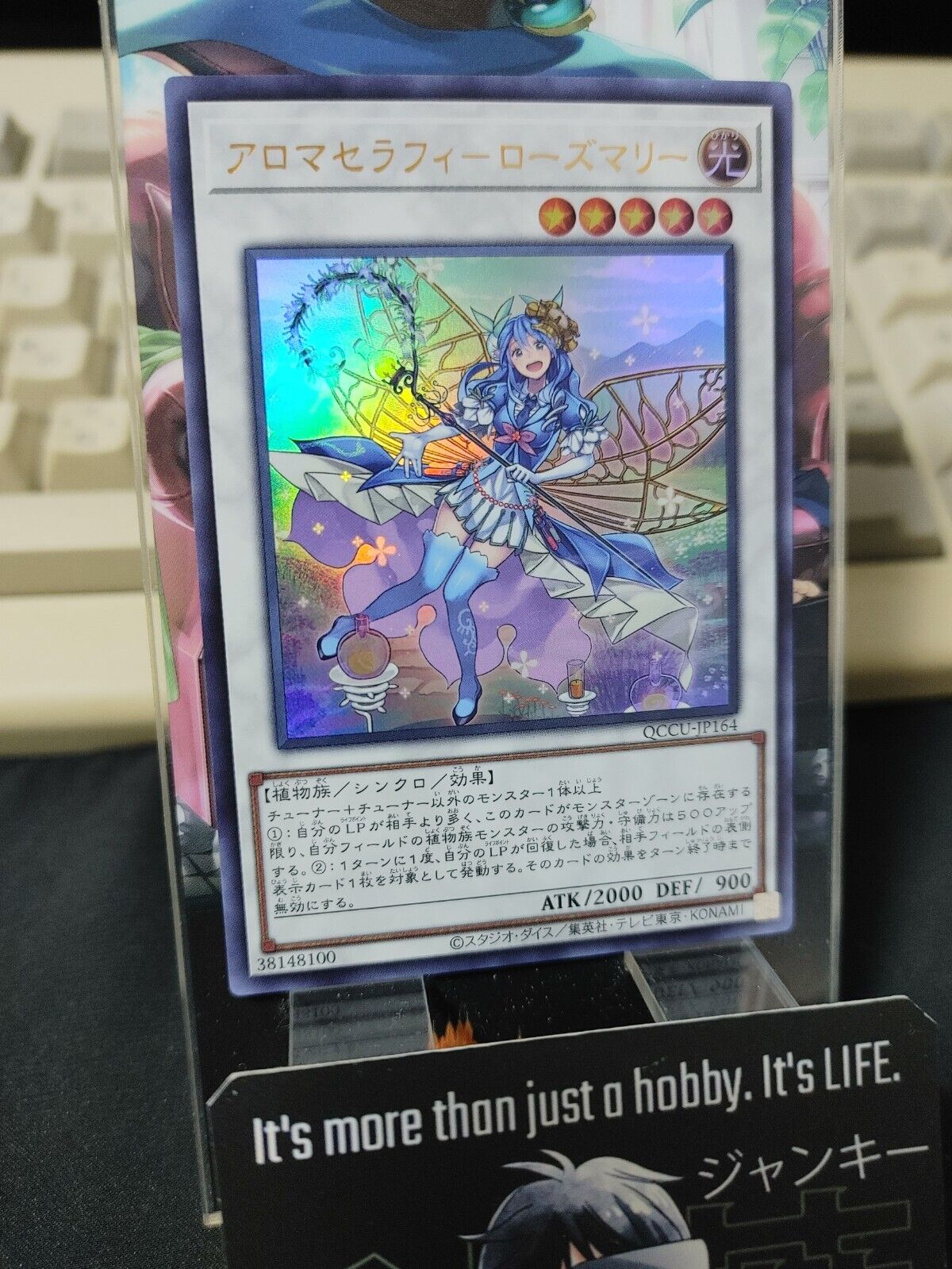 Aromaseraphy Rosemary Yu-Gi-Oh QCCU-JP164 Ultra Rare Yugioh OCG Japan