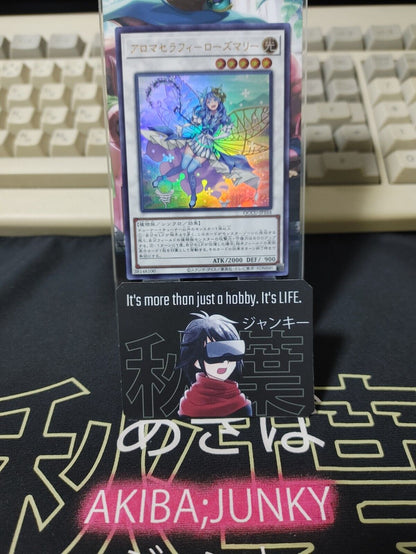 Aromaseraphy Rosemary Yu-Gi-Oh QCCU-JP164 Ultra Rare Yugioh OCG Japan