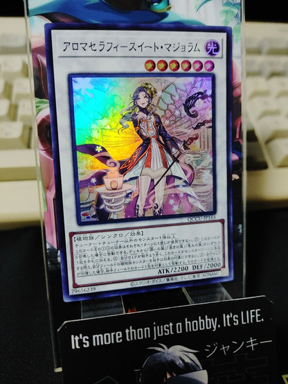Aromaseraphy Sweet Marjoram QCCU-JP165 Super Rare Yugioh OCG Japan