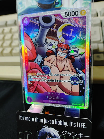One Piece Card Game Franky OP09-072 SR Japanese