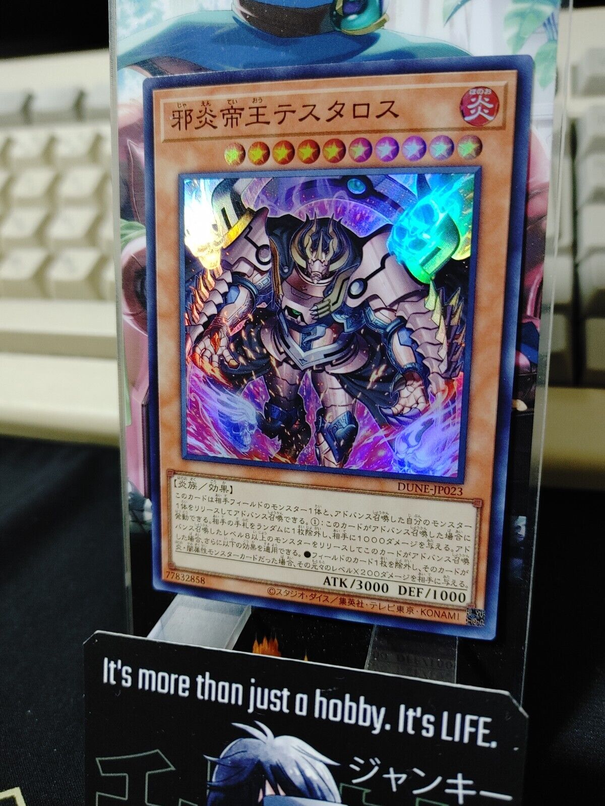 Thestalos the Shadow Firestorm Monarch Yugioh DUNE-JP023 Super Rare OCG Japan
