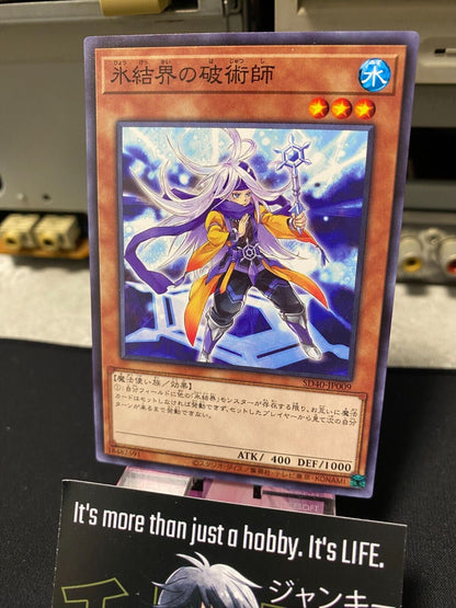 Warlock of the Ice Barrier SD40-JP009 Yugioh OCG JAPAN