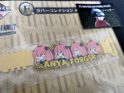 Spy x Family Anime Clear File Anya Forger Rubber Collection Limited Japan