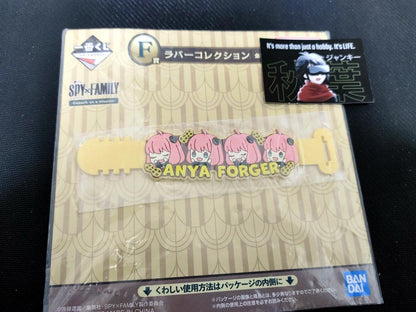 Spy x Family Anime Clear File Anya Forger Rubber Collection Limited Japan