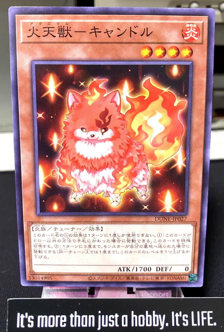 Agnimal Candle DUNE-JP027 Yugioh OCG JAPAN