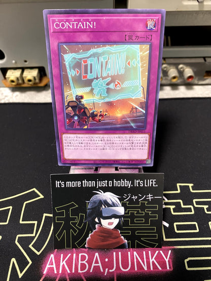 CONTAIN! Yu-Gi-Oh DBAD-JP011 Yugioh OCG JAPAN