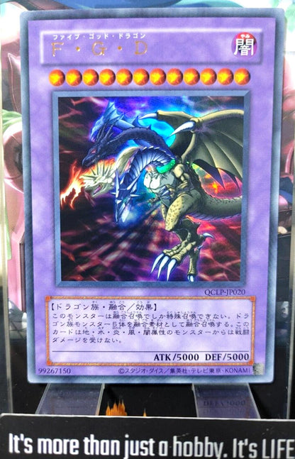 Five-Headed Dragon QCLP-JP020 Ultra Rare Yugioh OCG Yu-Gi-Oh JAPAN