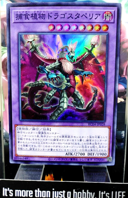 Predaplant Dragostapelia RC04-JP028 Super Rare Yugioh OCG Japan