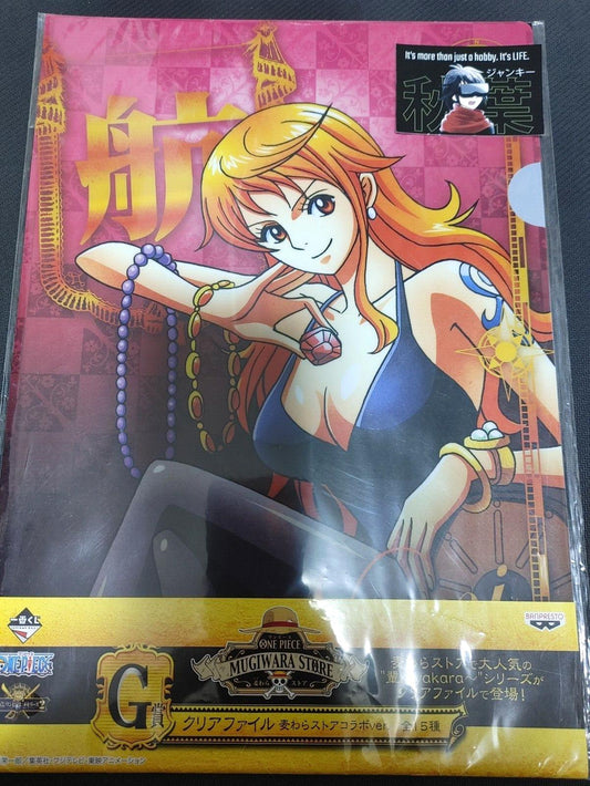 Anime One Piece Animation Nami Design File B Japan Limited