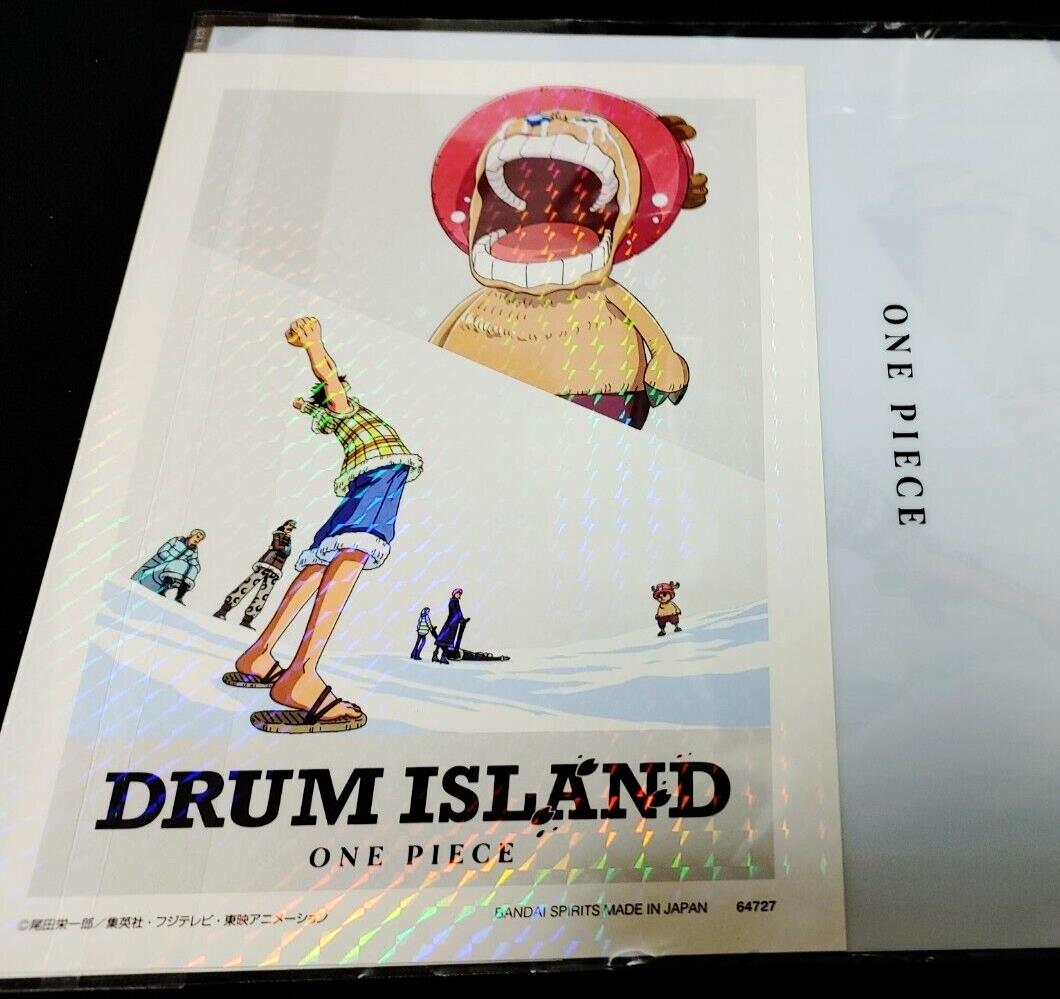 One Piece Luffy Chopper Design File and Holo Sticker Set JAPAN