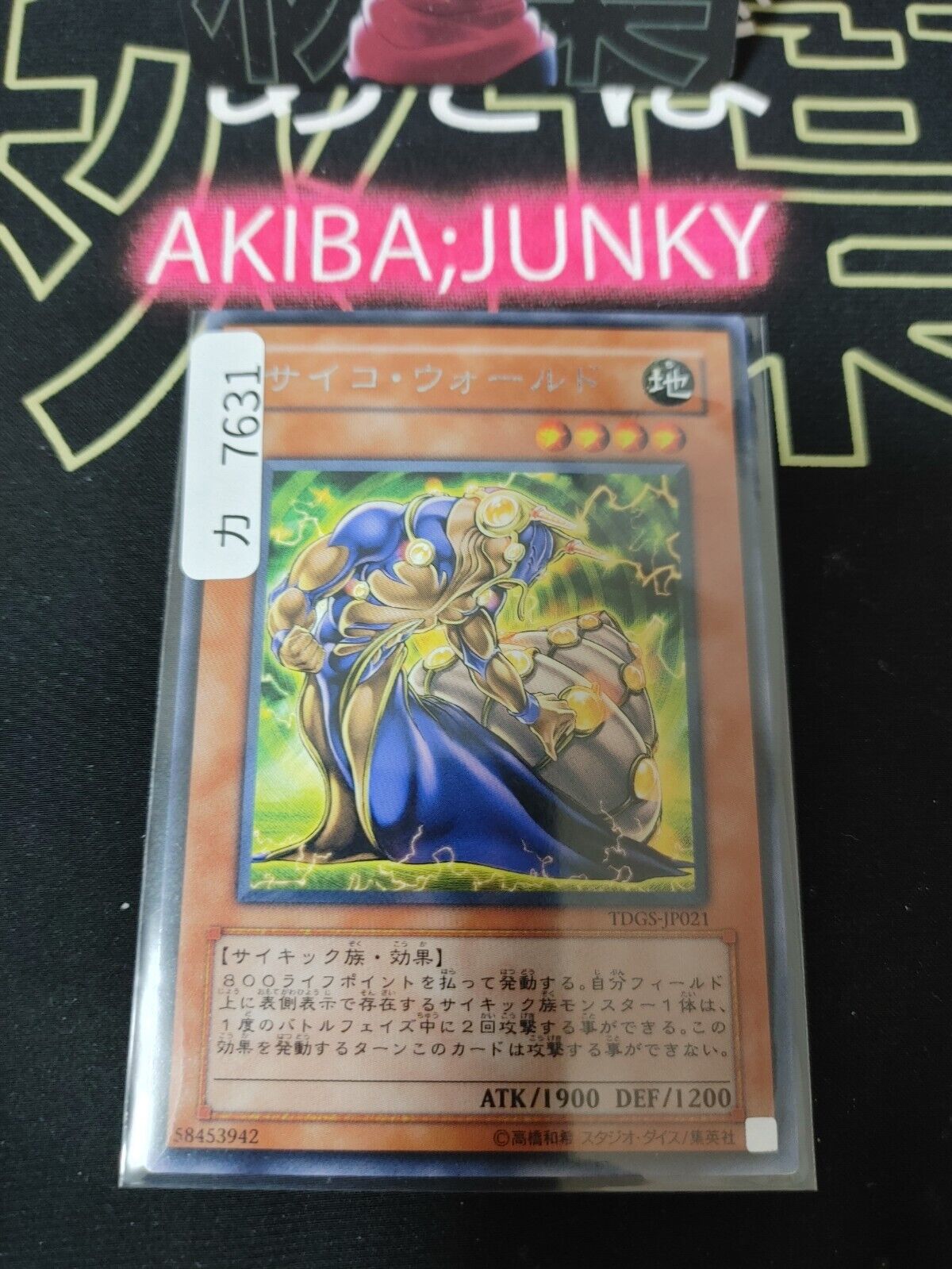 Psychic Snail Yugioh TDGS-JP021 Rare OCG JAPAN
