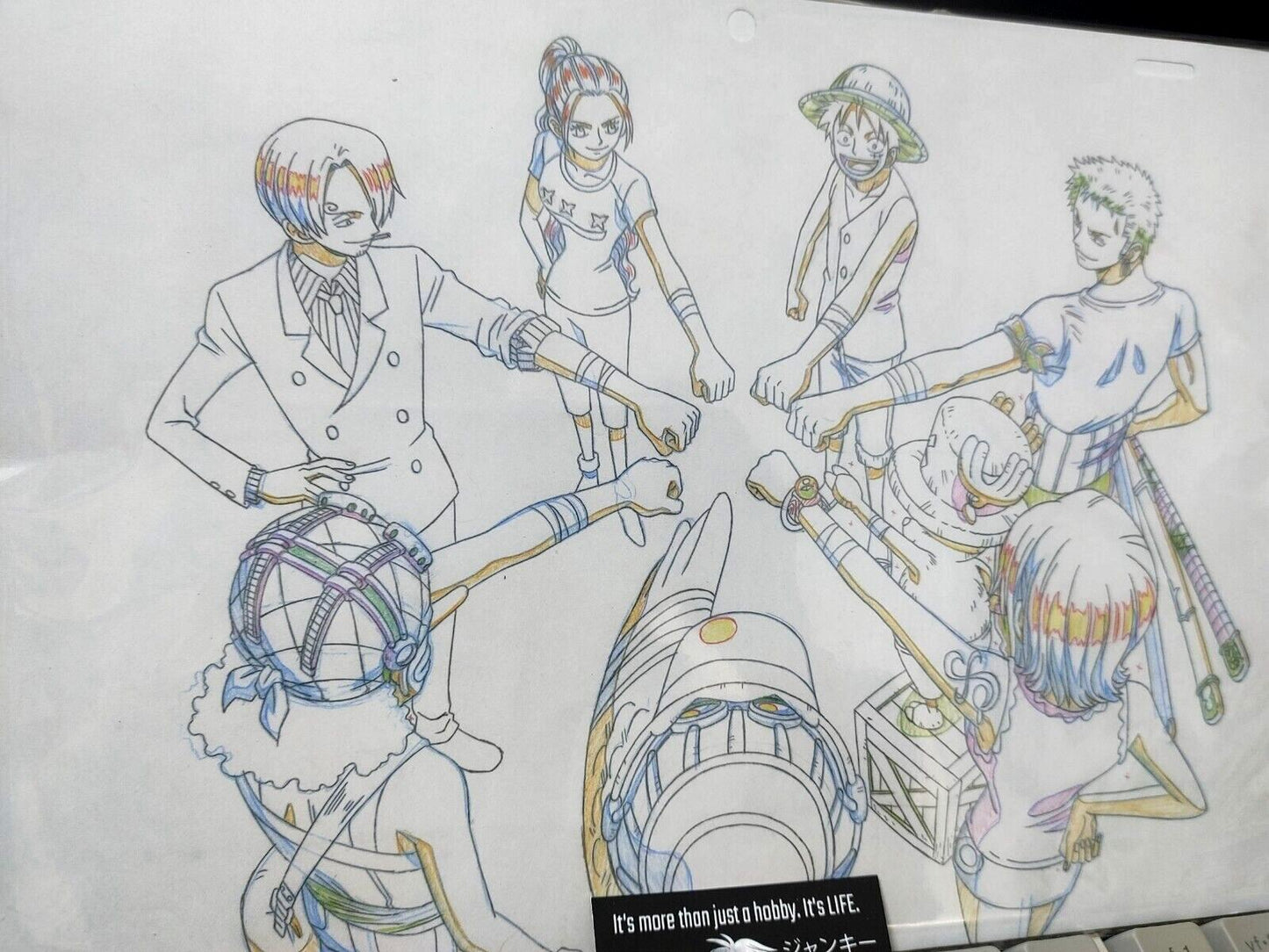 Anime One Piece Animation Cel Print Design All Star M Crew B Japan Limited