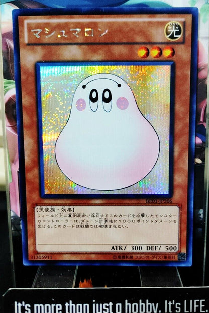Marshmallon Yu-Gi-Oh BE01-JP206 Secret Rare Yugioh OCG JAPAN