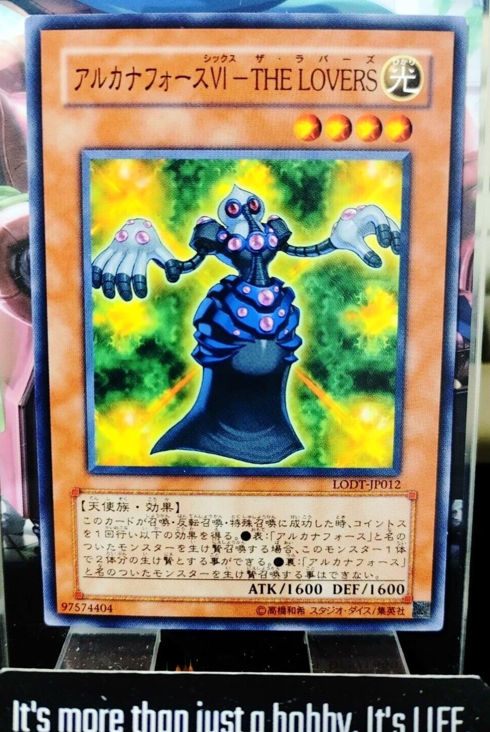 Arcana Force VI - The Lovers LODT-JP012 Yugioh Yu-Gi-Oh OCG Konami JAPAN