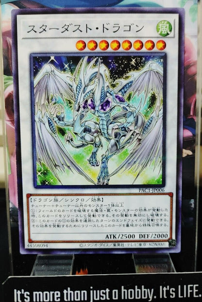 Stardust Dragon PAC1-JP006 Parallel Yugioh OCG JAPAN