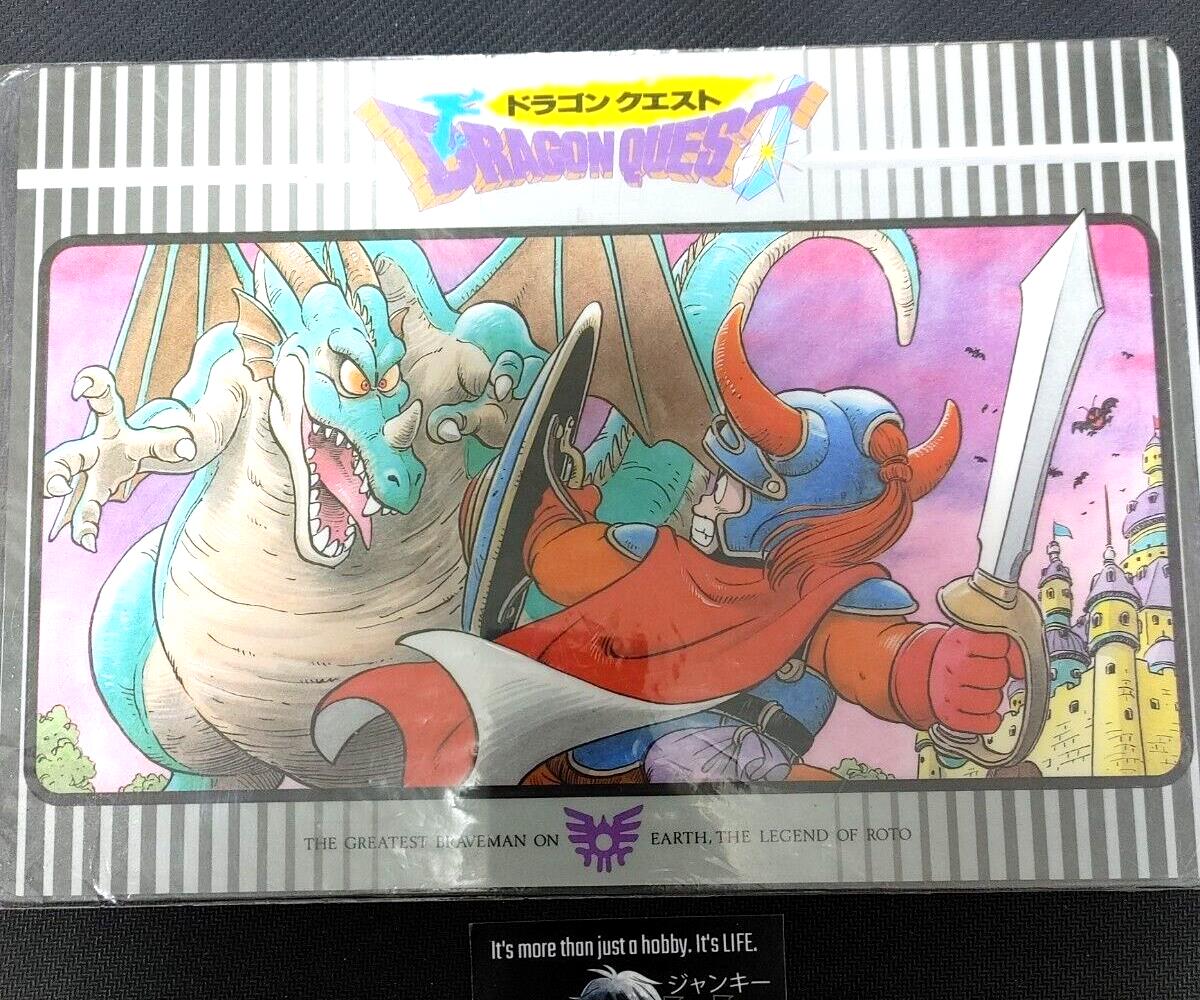Dragon Quest Game Pencil Board Design Vintage JAPAN