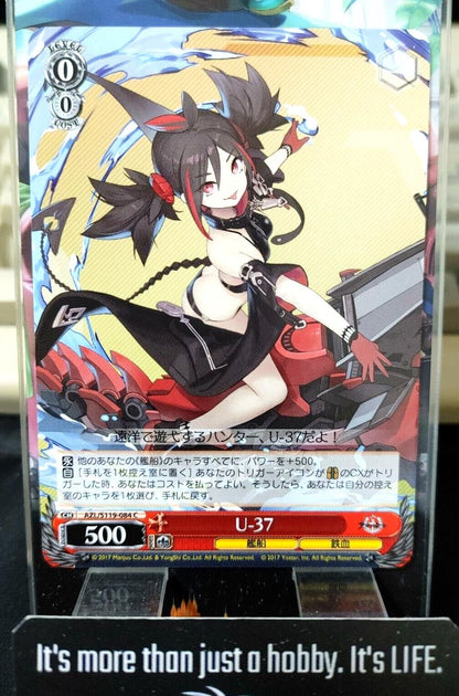 Weiss Schwarz Weiss Azur Lane U-37 AZL/S119-084 JAPAN LP