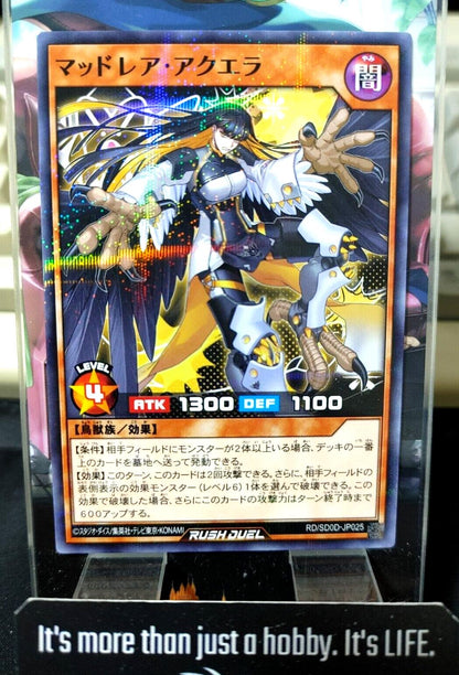 Mad Rare Aquila RD/SD0D-JP025 Parallel Rush Duel Yugioh JAPAN