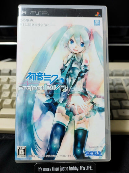 Hatsune Miku Project DIVA SEGA PSP Playstation Portable Japan Import