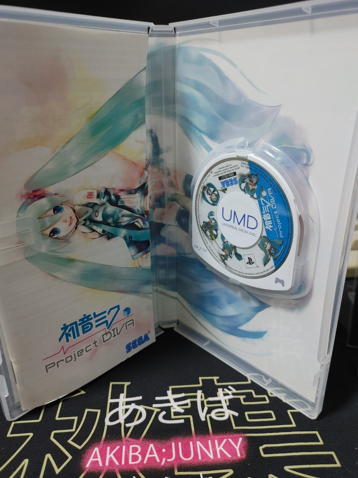 Hatsune Miku Project DIVA SEGA PSP Playstation Portable Japan Import
