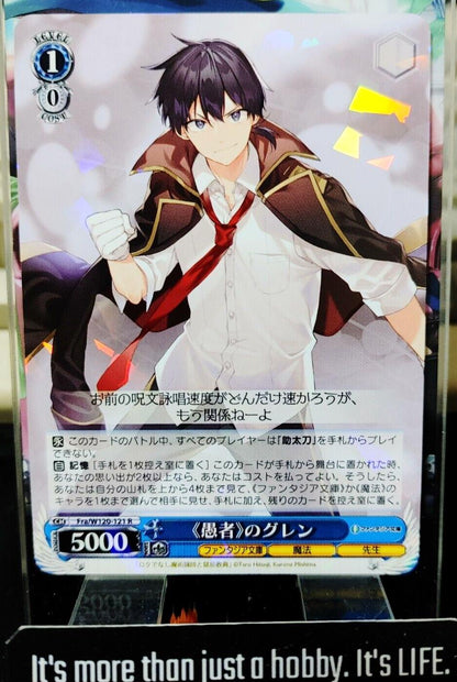 Weiss Schwarz Fujimi Fantasia Bunko Fra/W120-121 R Glenn JAPAN Release