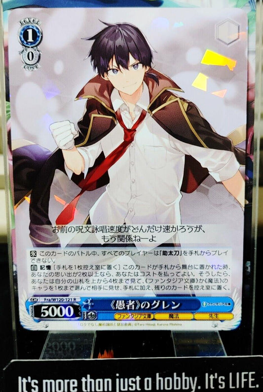 Weiss Schwarz Fujimi Fantasia Bunko Fra/W120-121 R Glenn JAPAN Release