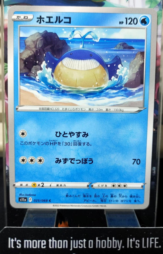 Pokemon Wailmer S11a 025/068 Card Japanese JAPAN Release