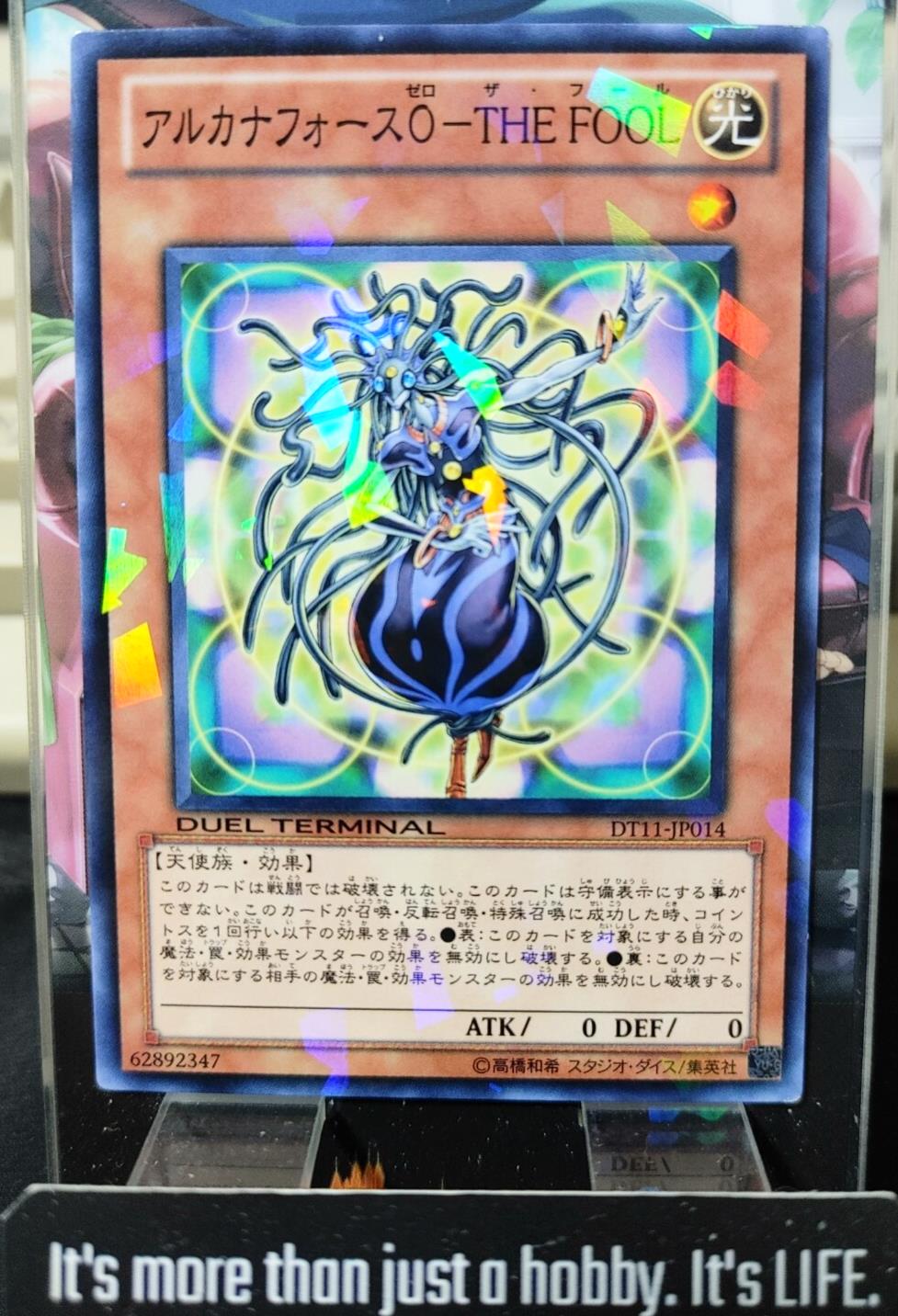 Arcana Force 0 - The Fool DT11-JP014 Yugioh Holo OCG JAPAN