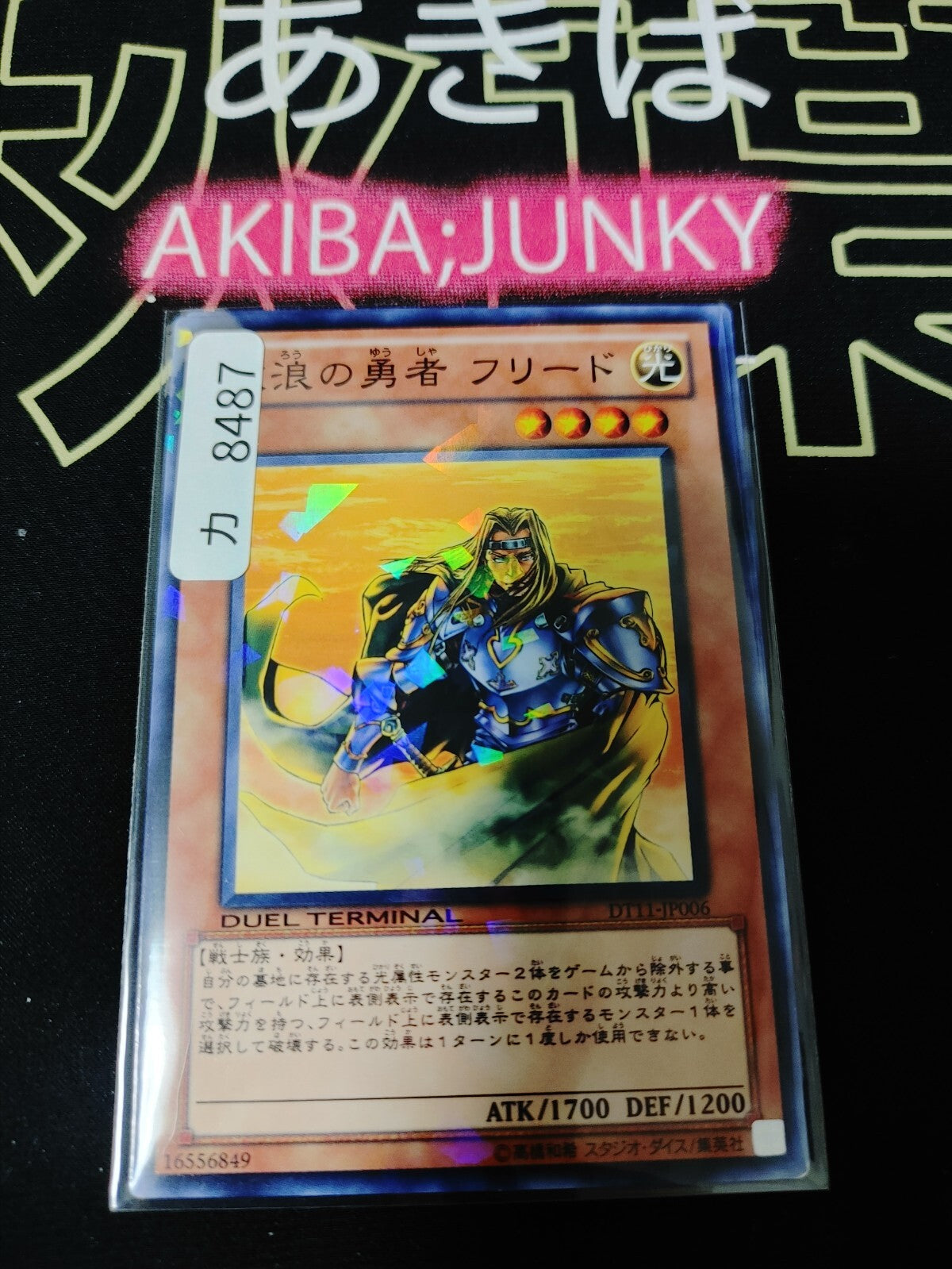Freed the Brave Wanderer DT11-JP006 Yugioh Holo OCG JAPAN