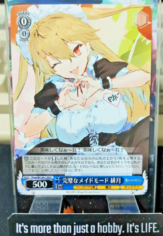 Weiss Schwarz Fujimi Fantasia Bunko Fma/W120-134 Hizuki JAPAN Release