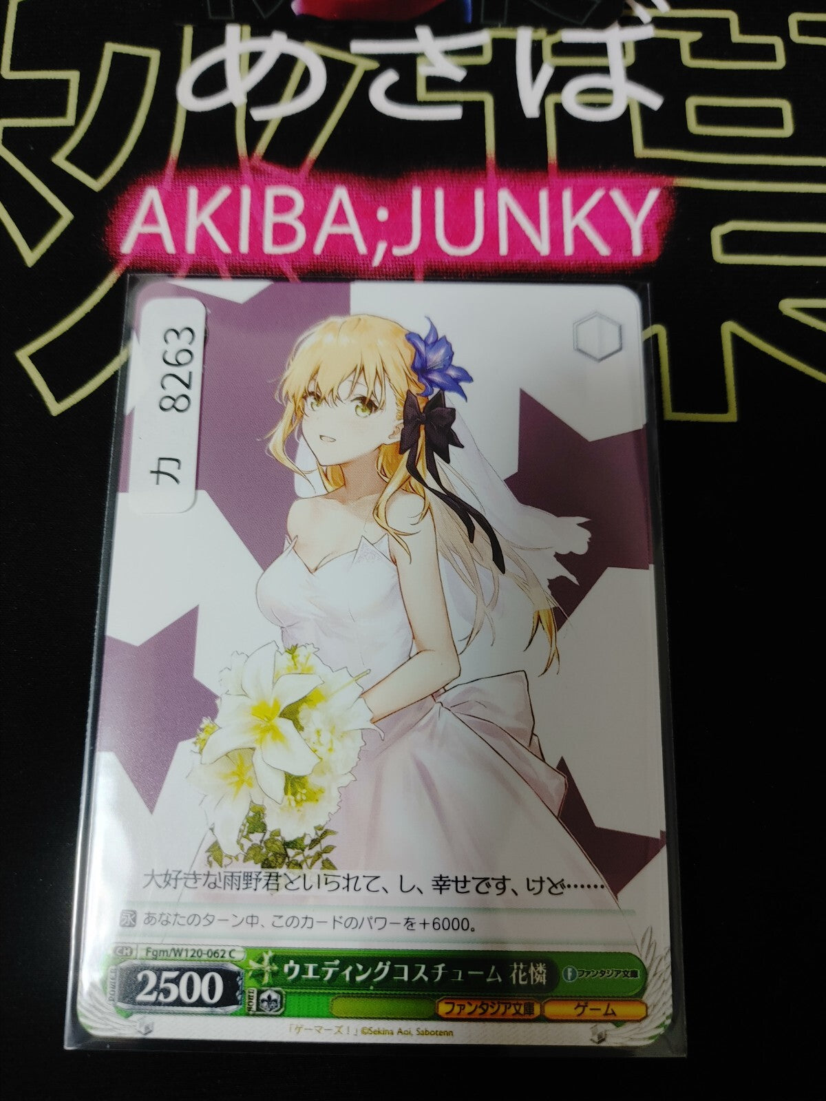 Weiss Schwarz Fujimi Fantasia Bunko Fgm/W120-062 Karen JAPAN Release