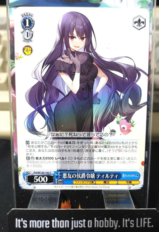 Weiss Schwarz Fujimi Fantasia Bunko Ftt/W120-142 Tilty JAPAN