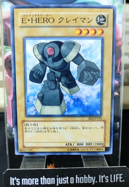 Elemental HERO Clayman EE3-JP183 Yugioh Yu-Gi-Oh OCG Konami JAPAN