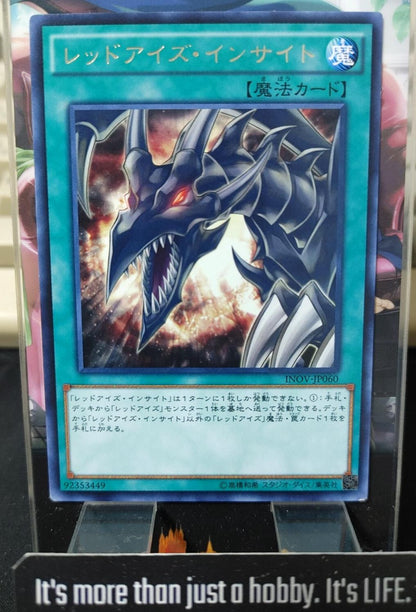 Red-Eyes Insight INOV-JP060 Rare Yugioh OCG JAPAN