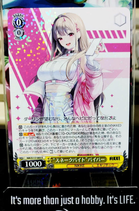 Weiss Schwarz Nikke NIK/S117-005 R Snake Bite Viper  Gun Gal JAPAN