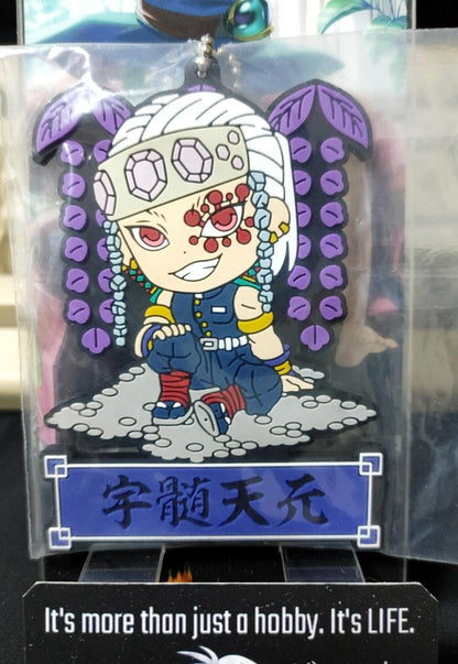 Anime Demon Slayer Tengen Uzui Rubber Character Charm Hashira JAPAN Limited