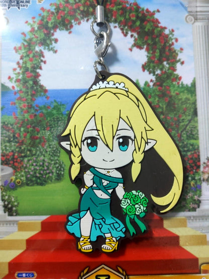 Sword Art Online Leafa Rubber Character Charm Japan Anime Limited
